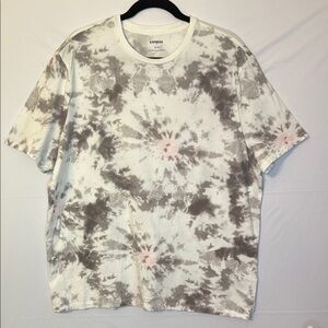 Express Gray and Pink Short Sleeve Tee.  A23